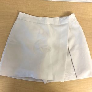 Korean brand high quality A-line mini skirt with pants under
